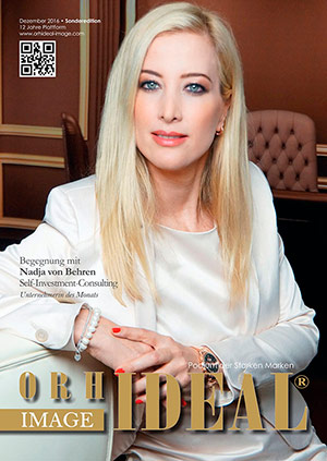 Cover Orhideal IMAGE Magazin Magazin Dezember 2016 mit Nadja von Behren - Self-Investment-Consulting