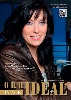 Cover Orhideal IMAGE Magazin Magazin Februar 2017 mit Katrin Oppermann-Jopp - Oppermann Consulting GmbH