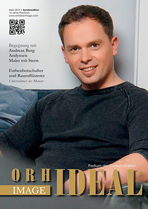 Cover Orhideal IMAGE Magazin Magazin März 2017 mit Andreas Berg - Andymen - Maler mit Stern