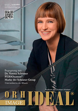 Cover Orhideal IMAGE Magazin Magazin Mai 2017 mit Dr. Verena Schraner - PERSOscreen?