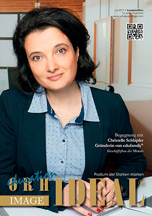 Cover Orhideal IMAGE Magazin Magazin Juli 2017 mit Christelle Schläpfer - edufamily ®