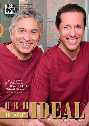 Cover Orhideal IMAGE Magazin Magazin Juli 2017 mit Dr. Bernhard Junk & Richard Forster - Zahnärzte