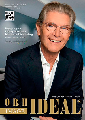 Cover Orhideal IMAGE Magazin Magazin Dezember 2017 mit Ludwig Eickelpasch - Initiative und Entwicklung