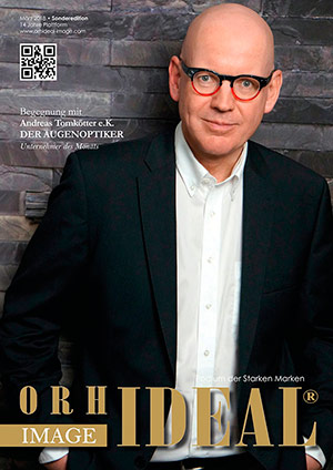 Cover Orhideal IMAGE Magazin Magazin März 2018 mit Andreas Tomkötter e.K. - DER AUGENOPTIKER