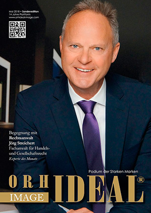 Cover Orhideal IMAGE Magazin Magazin Mai 2018 mit J?rg Streichert - Rechts- und Fachanwalt f?r Handels- und Gesellschaftsrecht