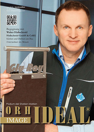 Cover Orhideal IMAGE Magazin Magazin Juni 2018 mit Walter Hallschmid - Hallschmid GmbH & Co. KG