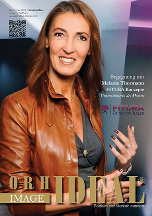 Cover Orhideal IMAGE Magazin Magazin Dezember 2018 mit Melanie Thormann - FITURA Konzepte