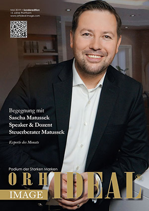 Cover Orhideal IMAGE Magazin Magazin Mai 2019 mit Sascha Matussek - Speaker & Dozent, Steuerberater Matussek