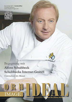 Cover Orhideal IMAGE Magazin Magazin November 2019 mit Alfons Schuhbeck - Schuhbecks Internet GmbH