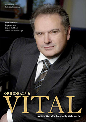 Cover Orhideal Vital Magazin Dezember 2010 mit Stefan Duschl - impetusnow